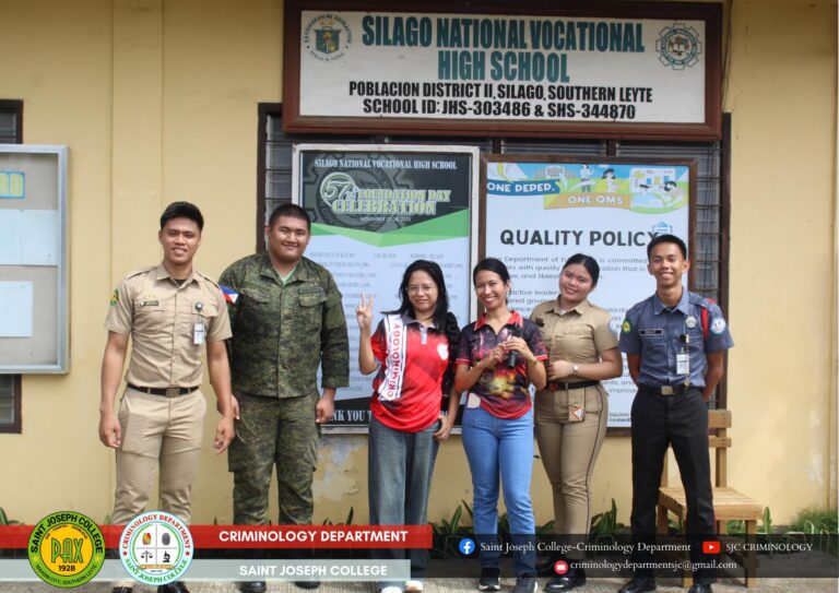 𝐒𝐚𝐢𝐧𝐭 𝐉𝐨𝐬𝐞𝐩𝐡 𝐂𝐨𝐥𝐥𝐞𝐠𝐞 𝐂𝐫𝐢𝐦𝐢𝐧𝐨𝐥𝐨𝐠𝐲 𝐃𝐞𝐩𝐚𝐫𝐭𝐦𝐞𝐧𝐭 𝐀𝐧𝐧𝐨𝐮𝐧𝐜𝐞𝐬 𝐒𝐮𝐜𝐜𝐞𝐬𝐬𝐟𝐮𝐥 𝐏𝐫𝐨𝐯𝐢𝐧𝐜𝐞-𝐖𝐢𝐝𝐞 𝐒𝐜𝐡𝐨𝐨𝐥 𝐂𝐚𝐦𝐩𝐚𝐢𝐠𝐧