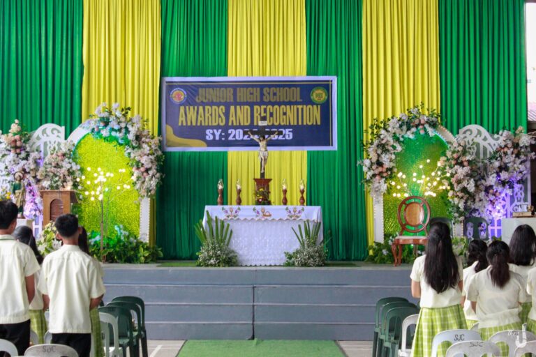 𝐇𝐈𝐆𝐇𝐋𝐈𝐆𝐇𝐓𝐒 | The SJC Junior High School Awards and Recognitions for the Grades 7, 8 & 9 students had taken place at the Mandia Gymnasium on April 28, 2025. Let us acknowledge and celebrate the various achievements of each student.
