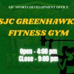 This May 14, 2025 — SJC GREENHAWKS FITNESS GYM IS OFFICIALLY OPEN!