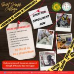 Enrolling in SJC Criminology: