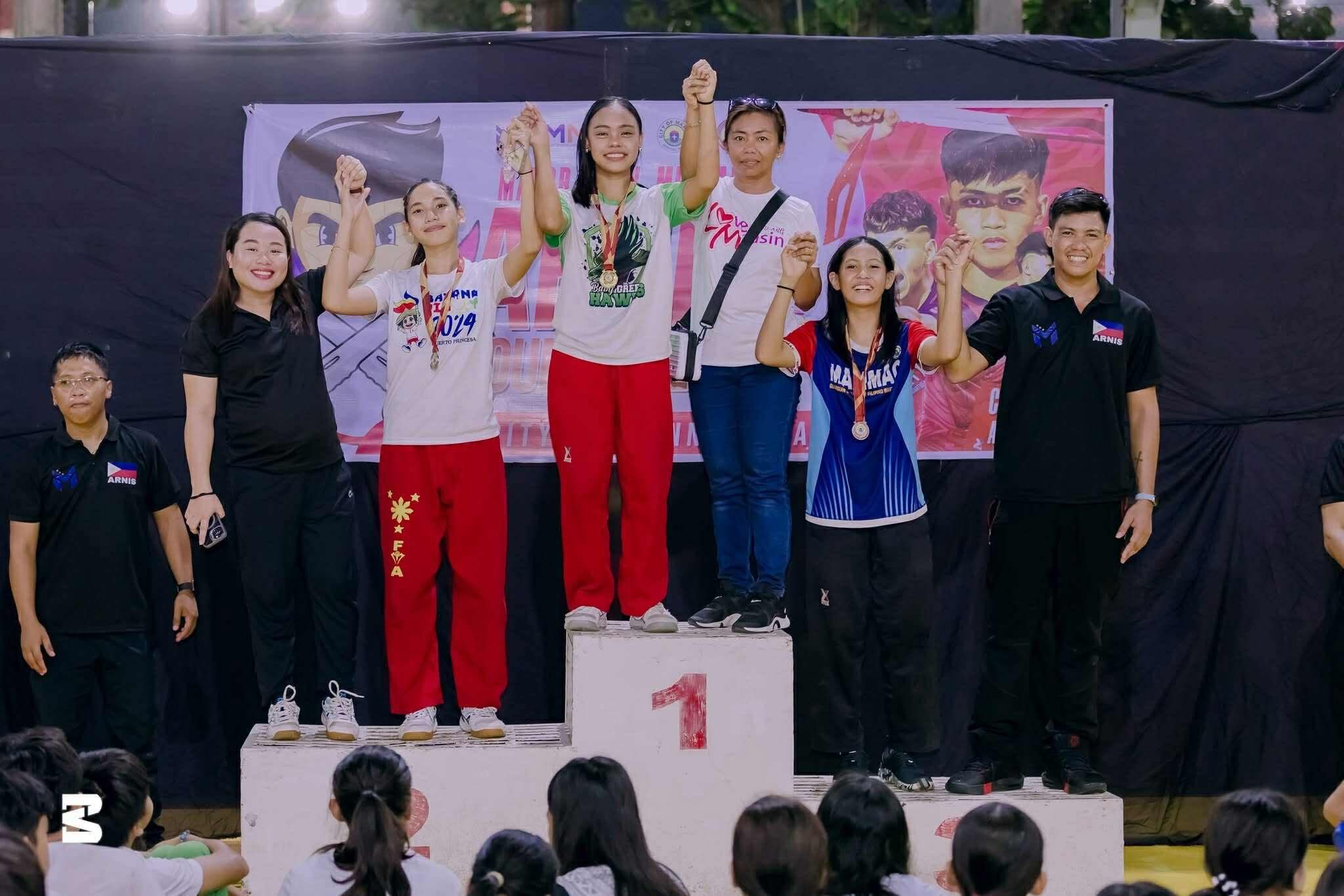 SJC BABY GREENHAWKS Shine at Mayor Luz Mercado Arnis Tournament!