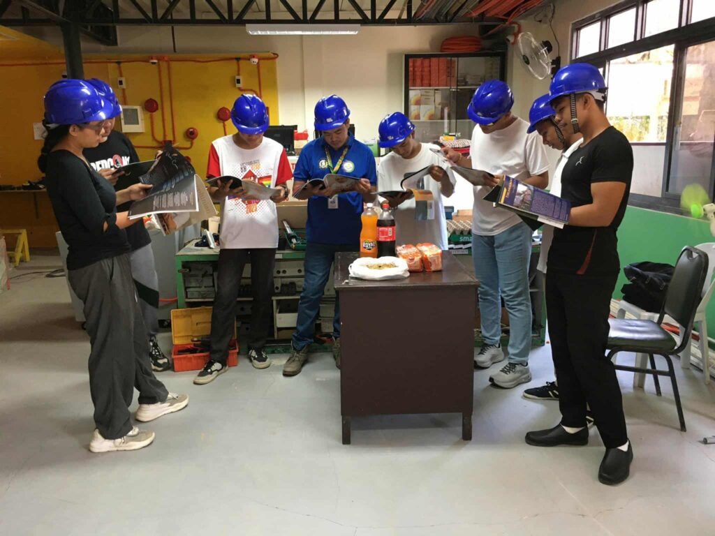 SJC Vocational Learners Receive Official Print of Josephinian Magazine