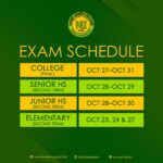 Exam Schedule