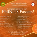 𝐉𝐔𝐒𝐓 𝐈𝐍 | 𝐂𝐨𝐥𝐥𝐞𝐠𝐞 𝐨𝐟 𝐂𝐨𝐦𝐩𝐮𝐭𝐞𝐫 𝐒𝐭𝐮𝐝𝐢𝐞𝐬 𝐩𝐫𝐨𝐮𝐝𝐥𝐲 𝐜𝐨𝐧𝐠𝐫𝐚𝐭𝐮𝐥𝐚𝐭𝐞𝐬 𝐨𝐮𝐫 𝐏𝐡𝐢𝐥𝐍𝐈𝐓𝐒 𝐏𝐚𝐬𝐬𝐞𝐫𝐬 𝐟𝐨𝐫 2025!