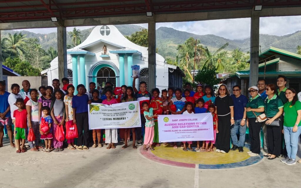 SJC-FEA’s Outreach Program “TABANG MAMANWA”