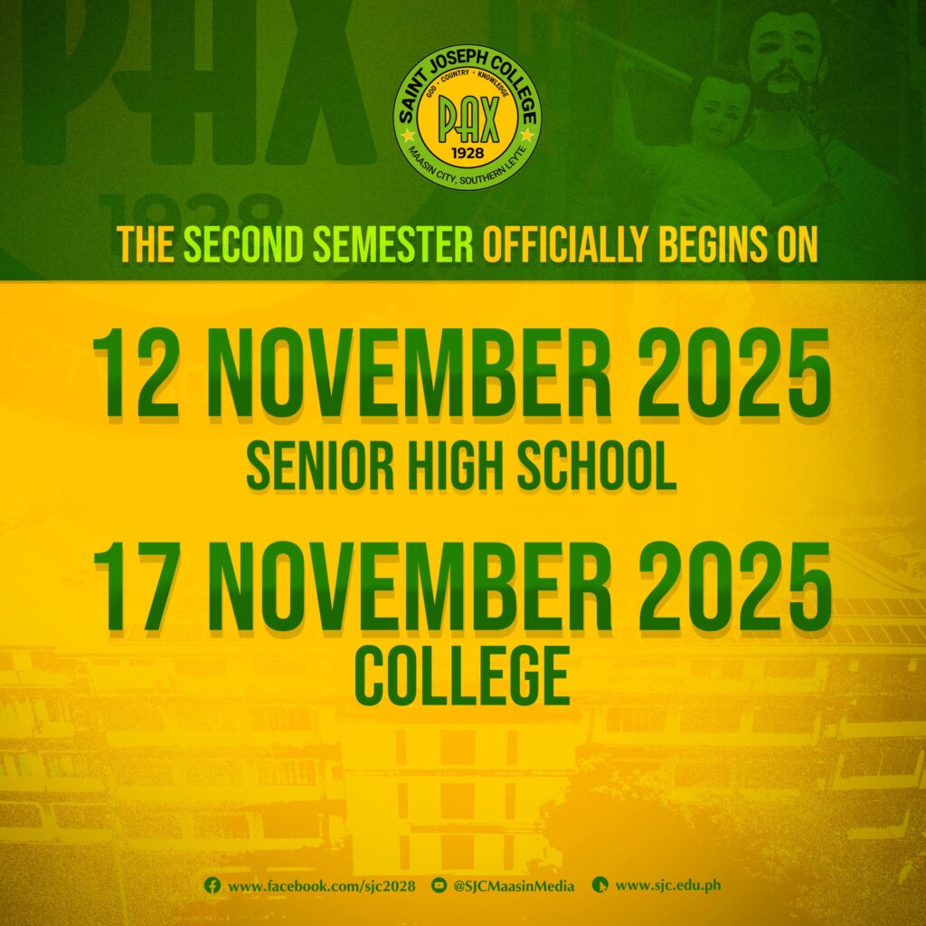 Second Semester Begins on November 12 & 17, 2025