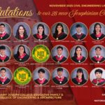 The SJC College of Engineering and Architecture proudly celebrates the success of our 28 new Josephinian Civil Engineers!