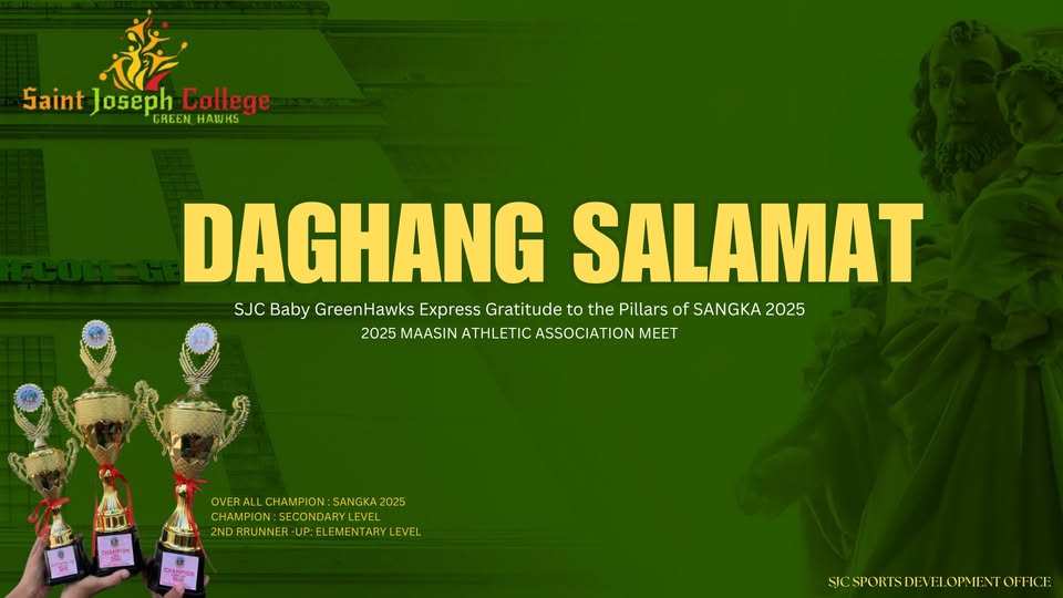 𝑺𝑱𝑪 𝑩𝒂𝒃𝒚 𝑮𝒓𝒆𝒆𝒏𝑯𝒂𝒘𝒌𝒔 𝑬𝒙𝒑𝒓𝒆𝒔𝒔 𝑮𝒓𝒂𝒕𝒊𝒕𝒖𝒅𝒆 𝒕𝒐 𝒕𝒉𝒆 𝑷𝒊𝒍𝒍𝒂𝒓𝒔 𝒐𝒇 𝑺𝑨𝑵𝑮𝑲𝑨 𝟐𝟎𝟐𝟓