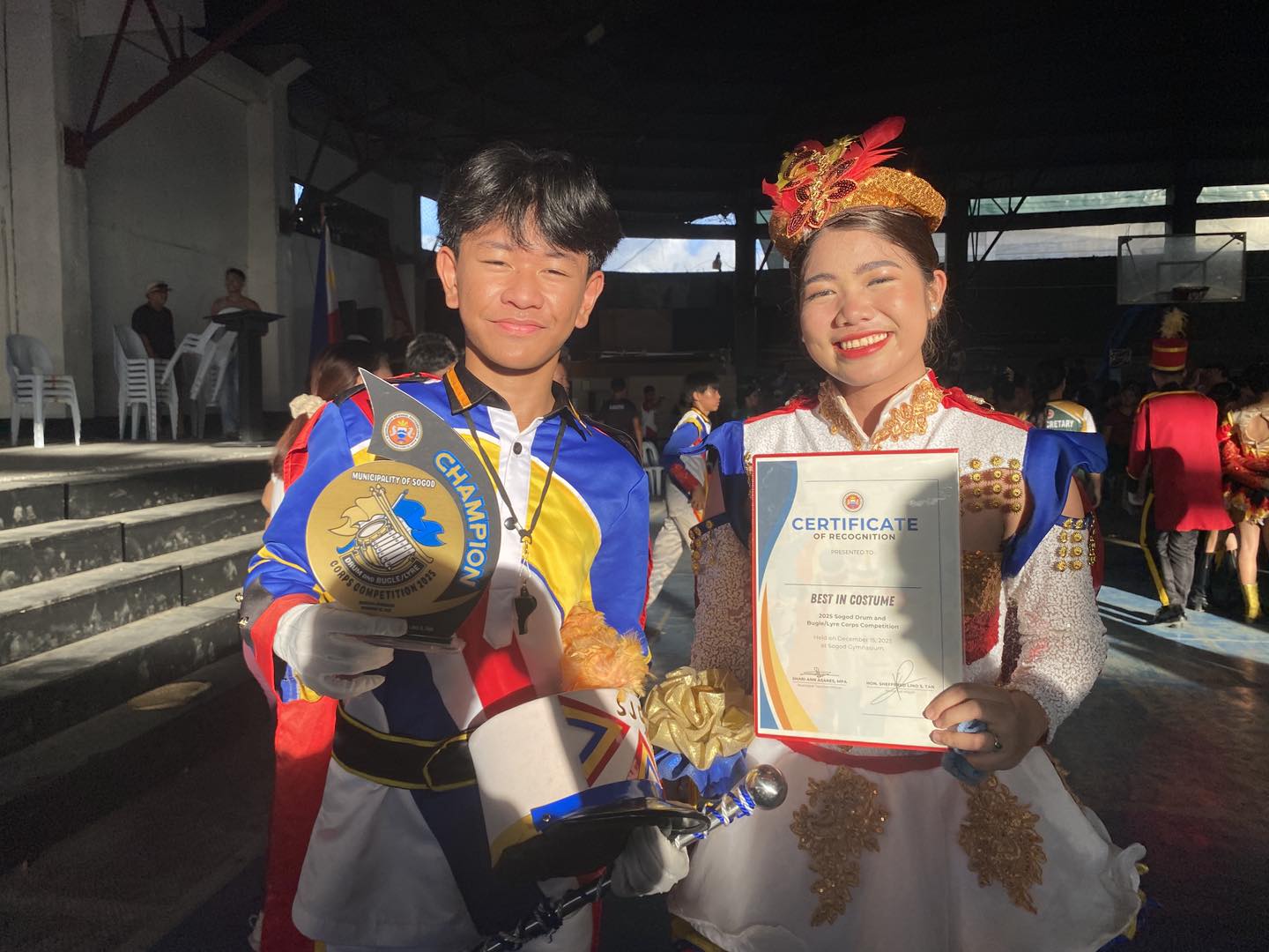 𝐉𝐔𝐒𝐓 𝐈𝐍 | Saint Joseph College Drum and Lyre Corps Crowned Overall Champion at Sogod Fiesta 2025