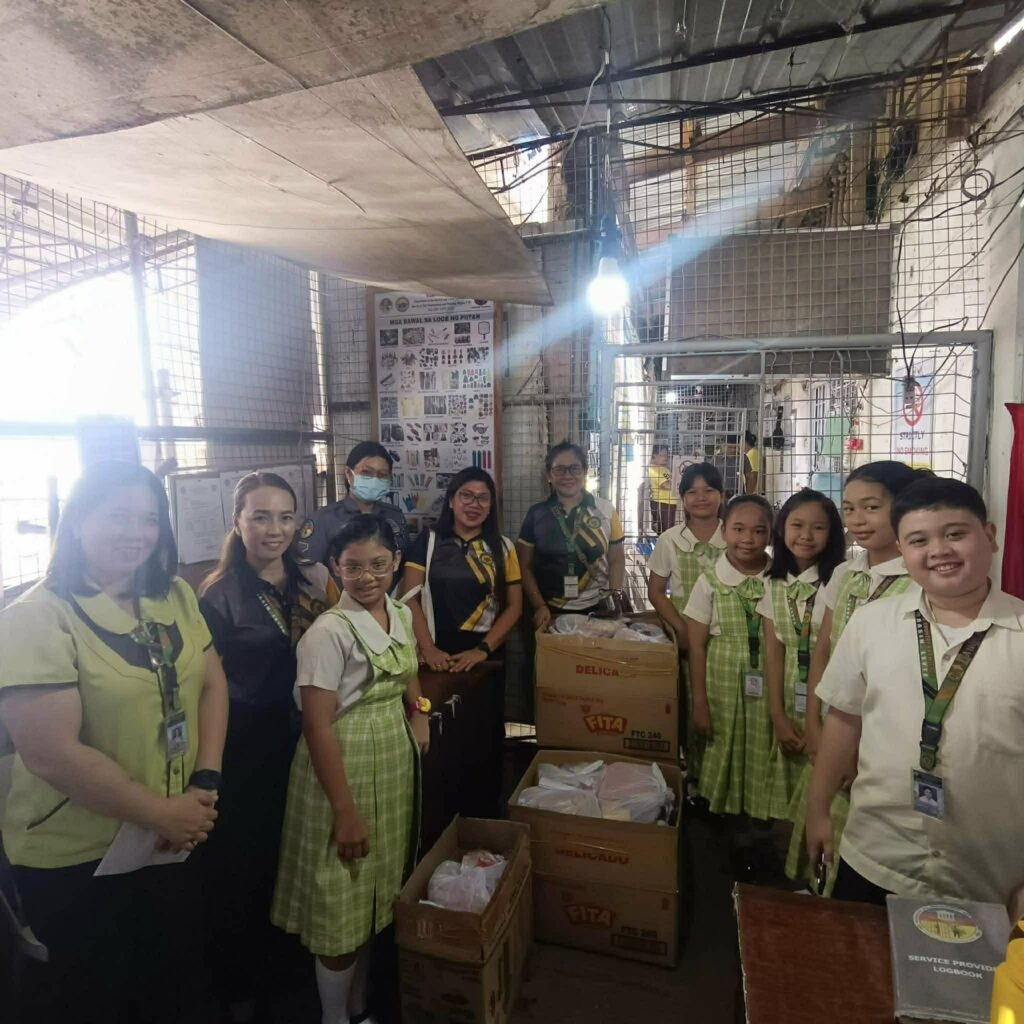 SJC Elementary Shares the Gift of Love and Joy with the Provincial and City Jail Community.