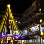 PASKO NA SA SJC | Josephinians gathered earlier today at the SJ Garden, also known as the โKoloโ Garden, to anticipate the Christmas season with a lighting ceremony.