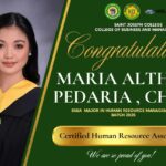 𝗖𝗼𝗻𝗴𝗿𝗮𝘁𝘂𝗹𝗮𝘁𝗶𝗼𝗻𝘀 𝗠𝘀. 𝗠𝗮𝗿𝗶𝗮 𝗔𝗹𝘁𝗵𝗲𝗮 𝗣𝗲𝗱𝗮𝗿𝗶𝗮,𝗖𝗛𝗥𝗔!