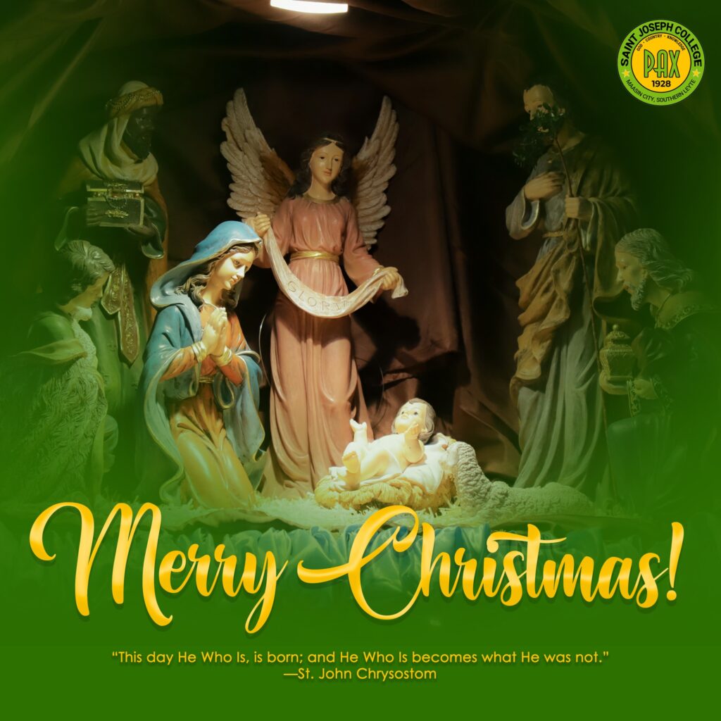 Merry Christmas and a Happy New Year, Josephinians!