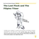 𝐎𝐏𝐈𝐍𝐈𝐎𝐍 | 𝐓𝐡𝐞 𝐋𝐨𝐬𝐭 𝐅𝐥𝐨𝐜𝐤 𝐚𝐧𝐝 𝐓𝐡𝐞 𝐅𝐢𝐥𝐢𝐩𝐢𝐧𝐨 𝐓𝐢𝐭𝐬𝐞𝐫