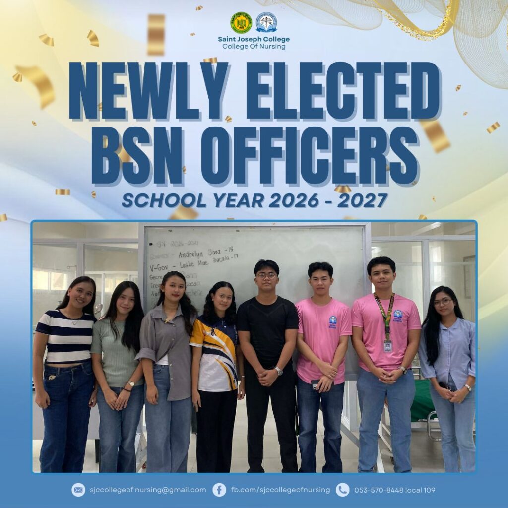 𝐒𝐉𝐂—𝐂𝐎𝐍 𝐀𝐧𝐧𝐨𝐮𝐧𝐜𝐞𝐬 𝐭𝐡𝐞𝐢𝐫 𝐍𝐞𝐰𝐥𝐲 𝐄𝐥𝐞𝐜𝐭𝐞𝐝 𝐁𝐒𝐍 𝐎𝐟𝐟𝐢𝐜𝐞𝐫𝐬 𝐟𝐨𝐫 𝐭𝐡𝐞 𝐒.𝐘. 𝟐𝟎𝟐𝟔 – 𝟐𝟎𝟐𝟕!