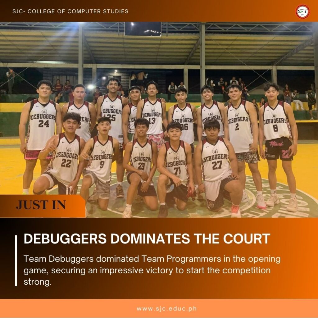๐๐๐๐ ๐๐ |Team Debuggers triumphed in the first game, defeating Team Programmers and setting the pace for an exciting basketball showdown.
